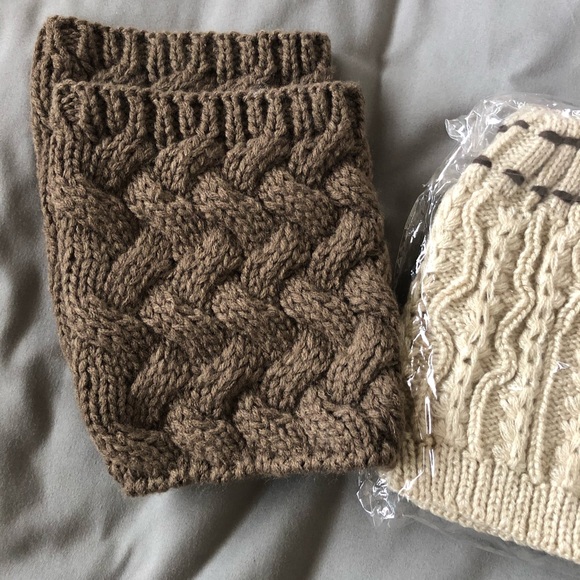 Knitted Boot Cuffs - Picture 3 of 3